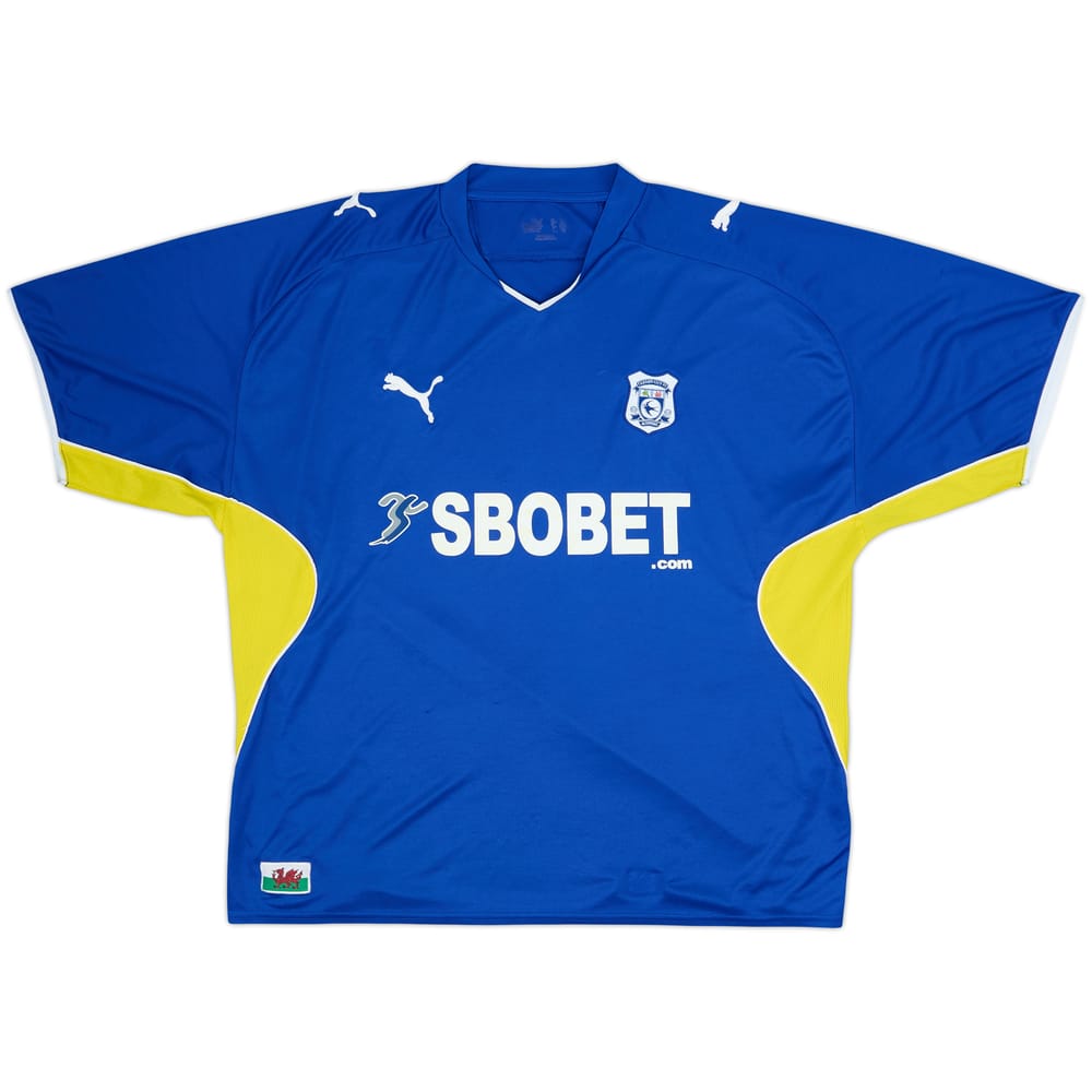 2009-10 Cardiff Home Shirt - 7/10 - (3XL)