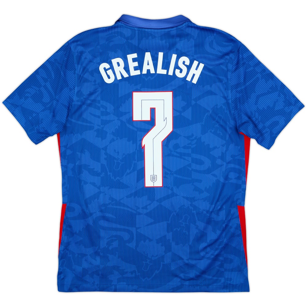 2020-21 England Away Shirt Grealish #7 - 5/10 - (M)