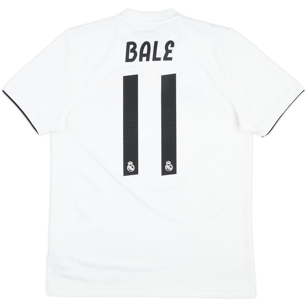 2018-19 Real Madrid Home Shirt Bale #11 - 9/10 - (M)