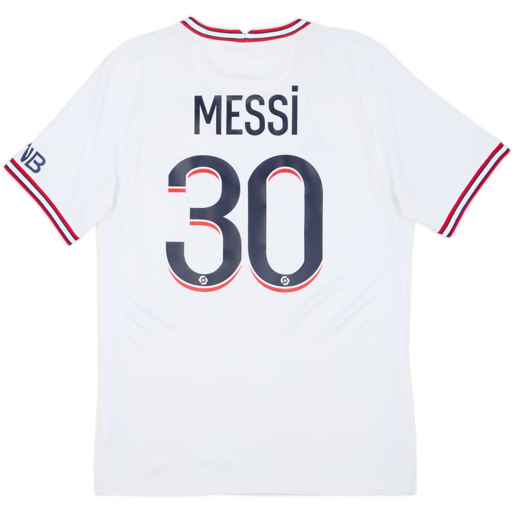 2021-22 Paris Saint-Germain Fourth Shirt Messi #30 - 8/10 - (S)