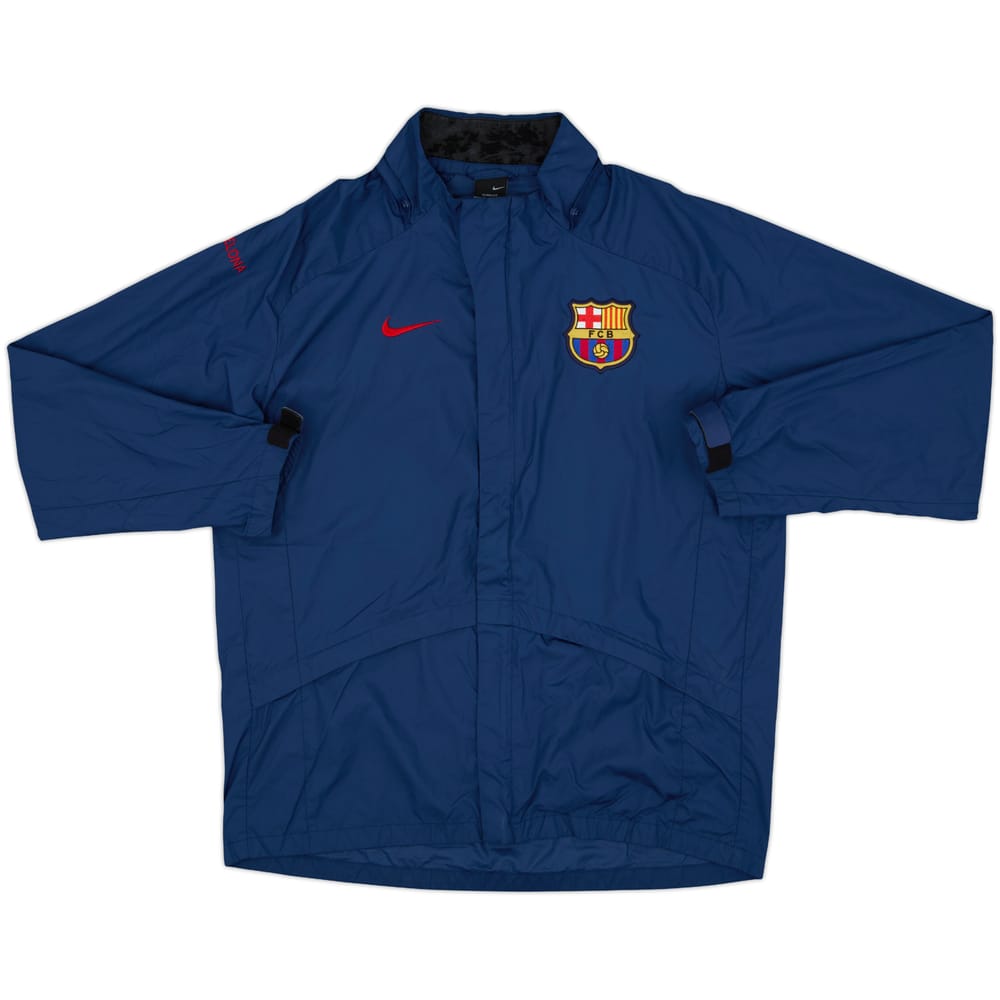 2006-07 Barcelona Nike Rain Jacket - 9/10 - (M)