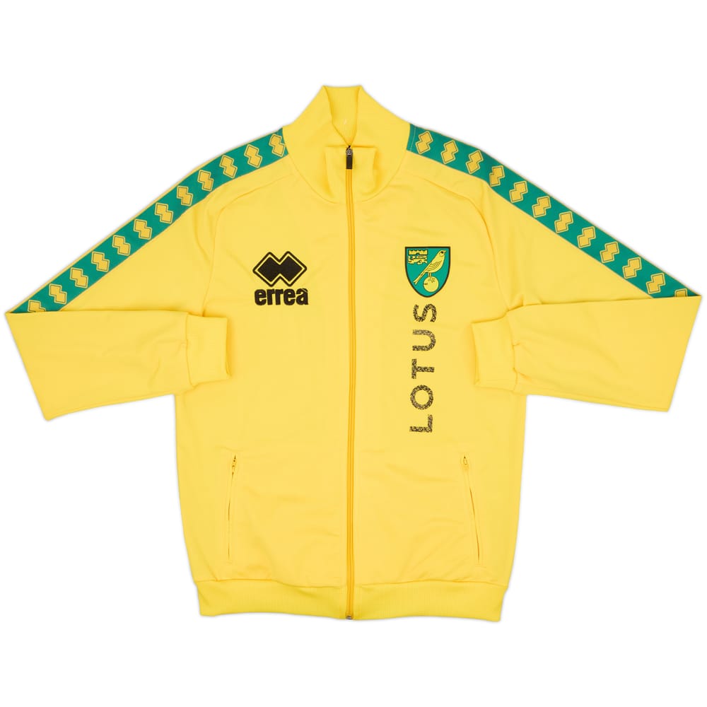 2020-21 Norwich City Errea Track Jacket - 8/10 - (L)