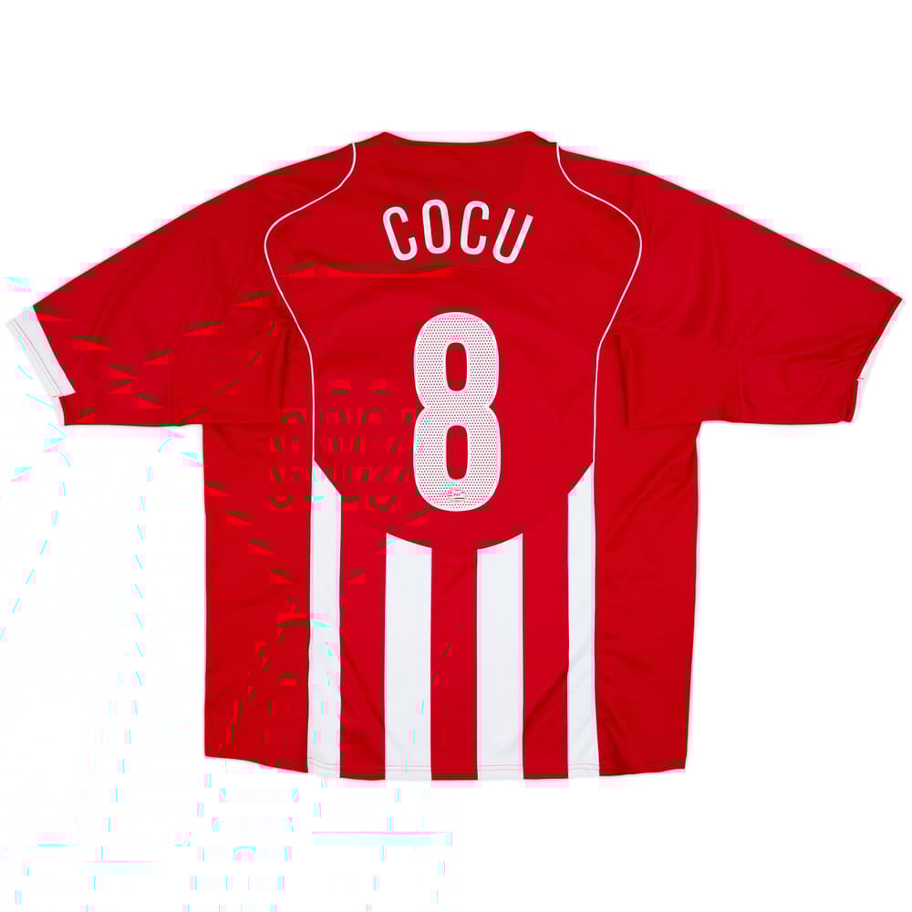 2004-06 PSV Home Shirt Cocu #8 - 8/10 - (XXL)