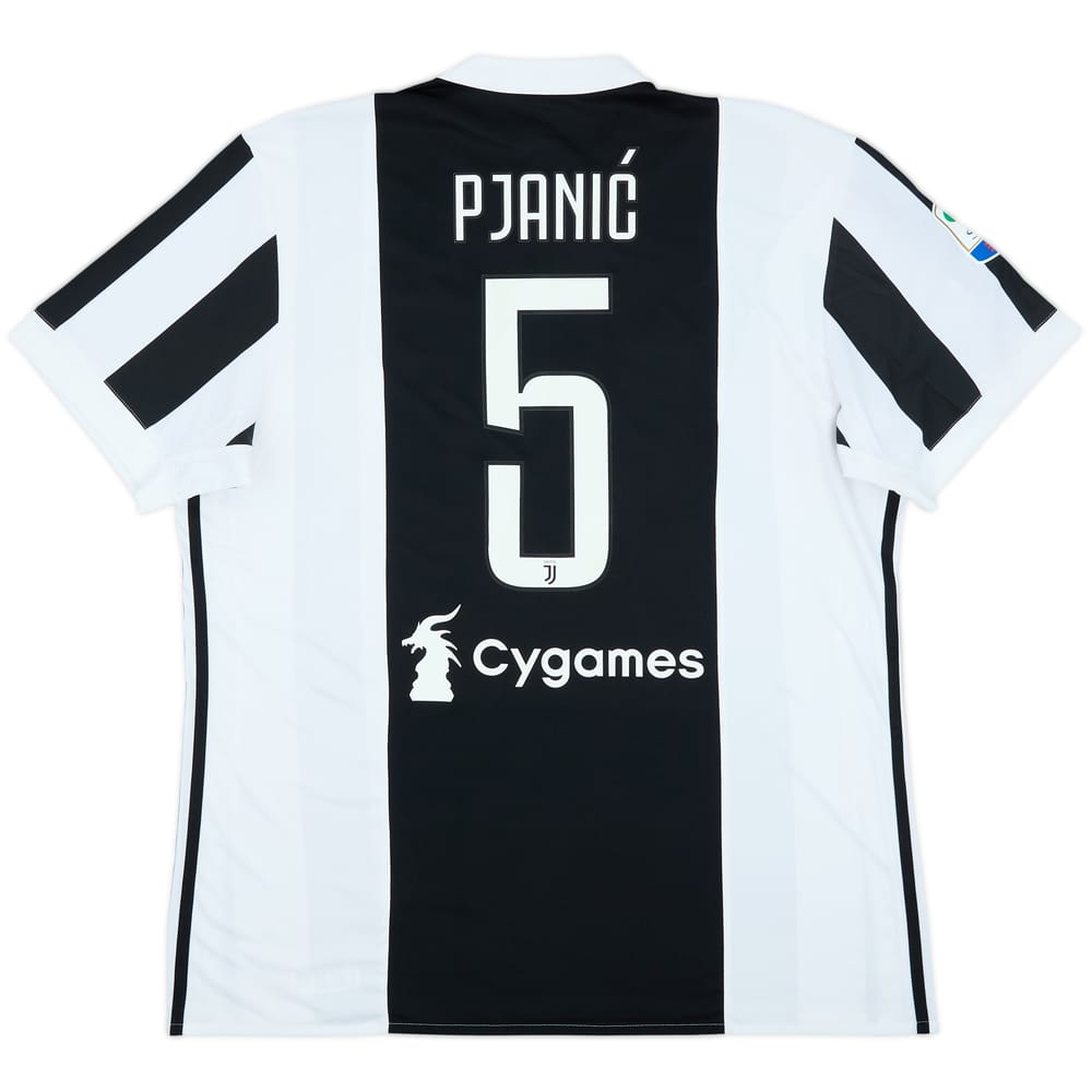 2017-18 Juventus Home Shirt Pjanic #5 (XL)