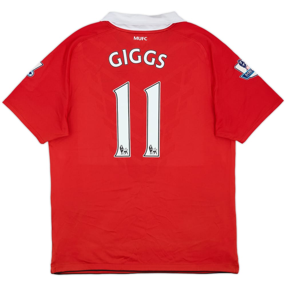 2010-11 Manchester United Home Shirt Giggs #11 - 7/10 - (L)