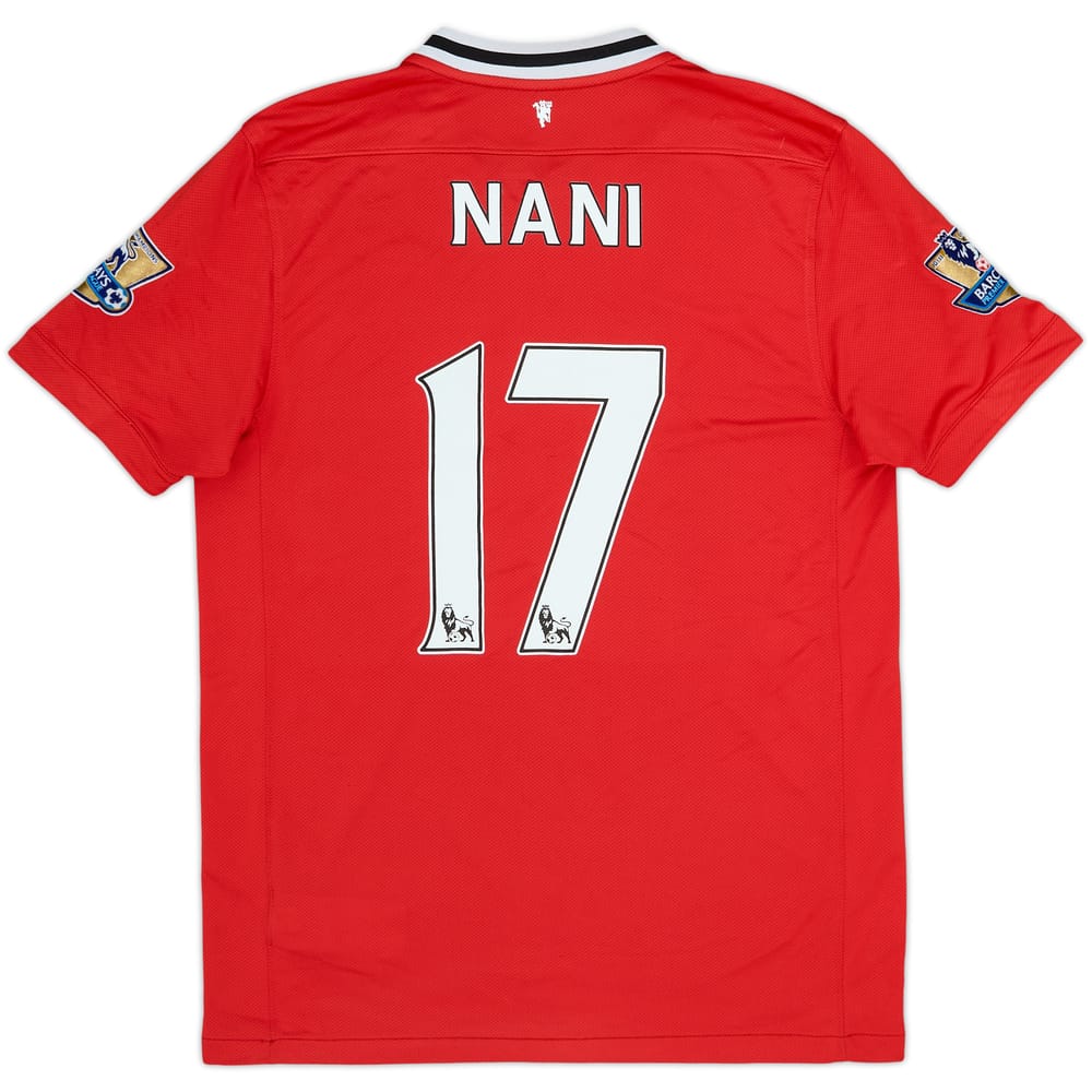 2011-12 Manchester United Home Shirt Nani #17 - 4/10 - (M)
