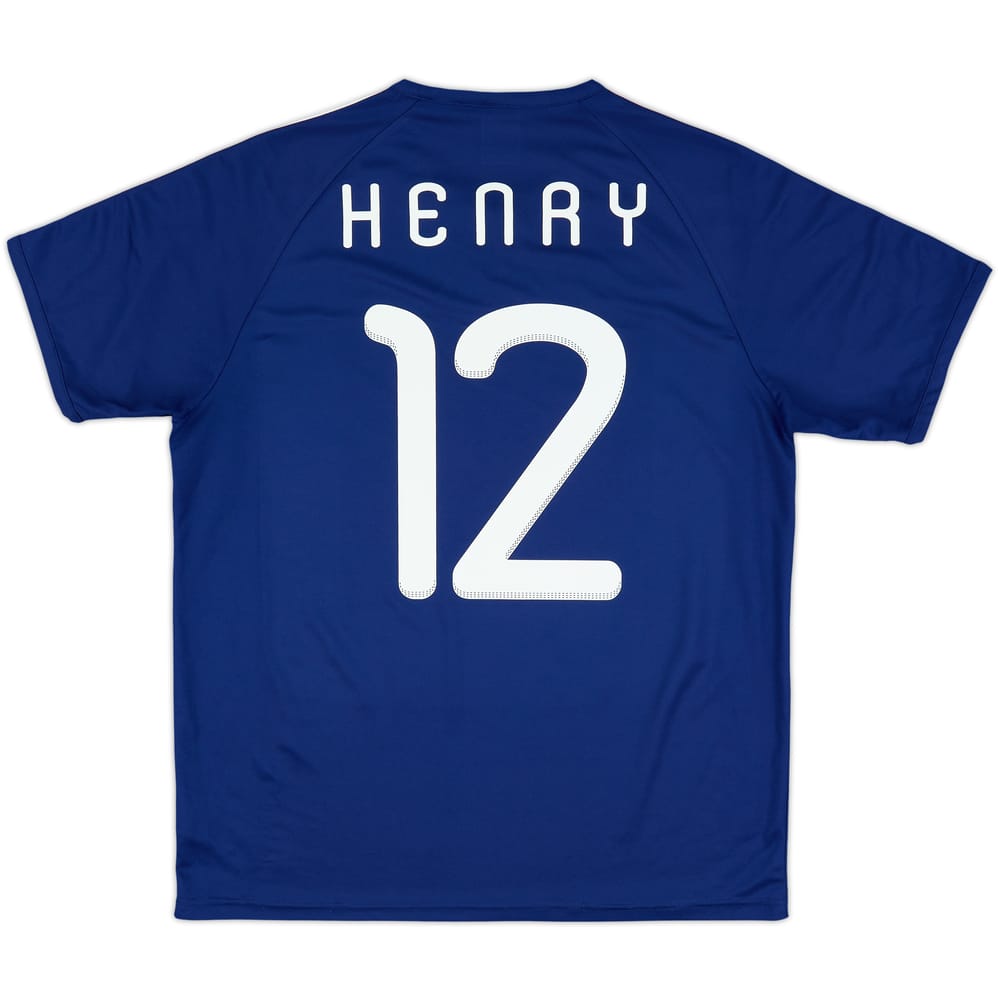 2009-10 France Basic Home Shirt Henry #12 - 8/10 - (M)