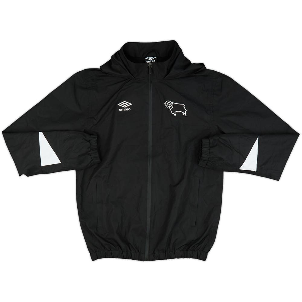 2018-19 Derby Umbro Hooded Track Jacket - 8/10 - (XL.Boys)