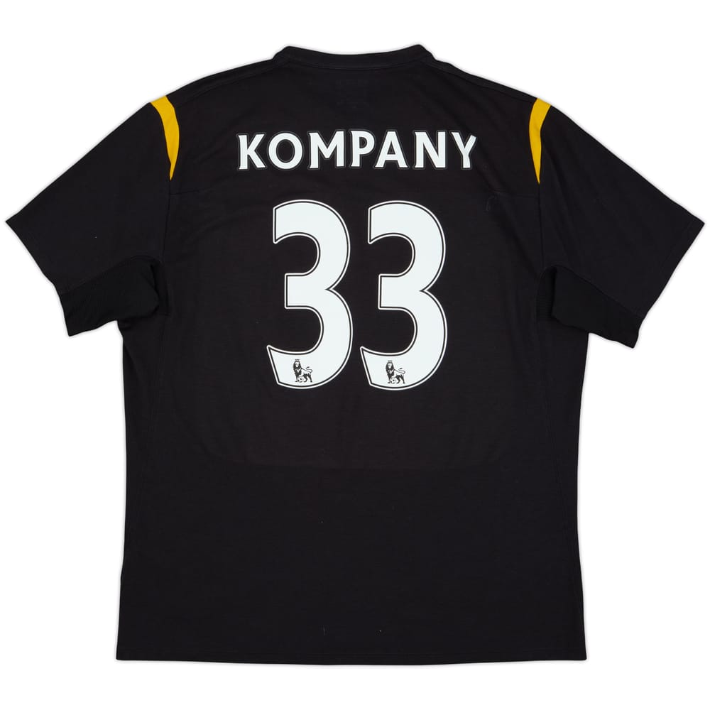 2009-10 Manchester City Away Shirt Kompany #33 - 7/10 - (XL)