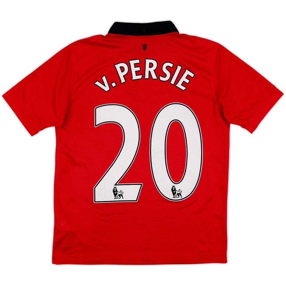 2013-14 Manchester United Home Shirt V.Persie #20 - 7/10 - (L.Boys)