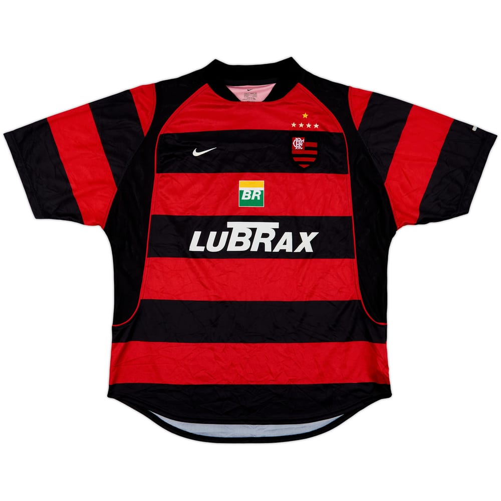2002-04 Flamengo Home Shirt - 10/10 - (XL)
