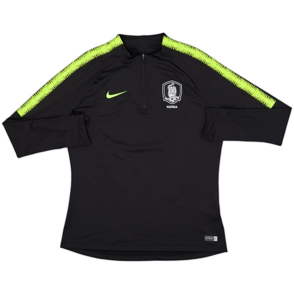 2018-19 South Korea Nike 1/4 Zip Drill Top - 8/10 - (L)