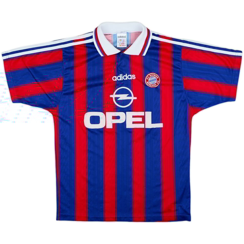 1995-97 Bayern Munich Home Shirt Klinsmann #18 - 7/10 - (S)