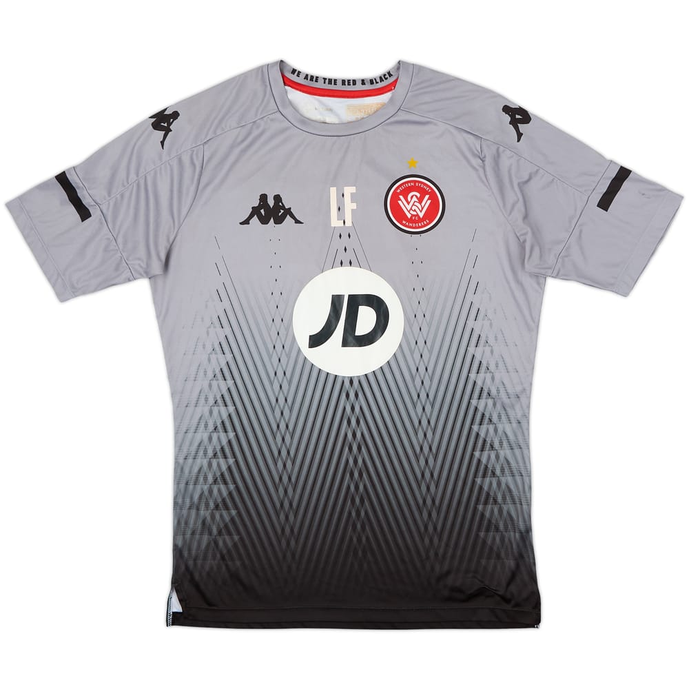 2020-21 Western Sydney Wanderers Staff Issue Kappa Training Shirt LF - 7/10 - (S)