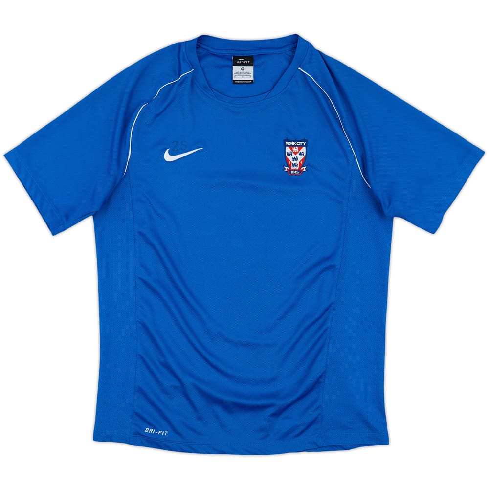 2013-15 York City Player Issue Nike Training Shirt #25 - 6/10 - (M)