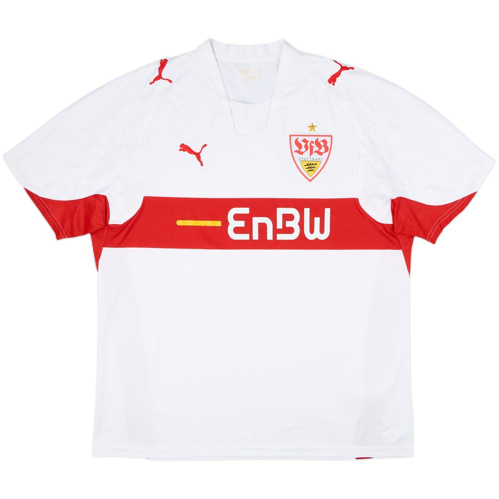 Camiseta de local del Stuttgart 2007-08 - 6/10 - (XXL)