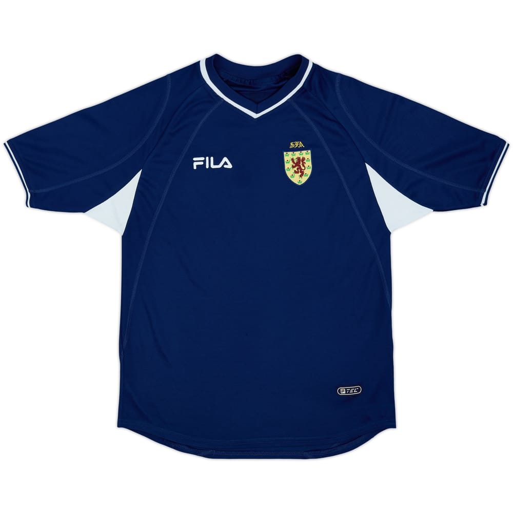 2000-02 Scotland Home Shirt - 8/10 - (M)