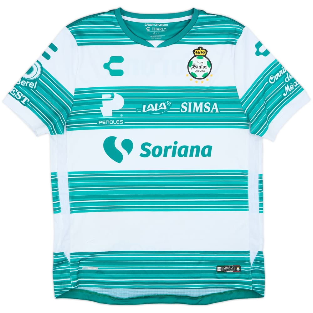 2020-21 Santos Laguna Home Shirt - 9/10 - (L)