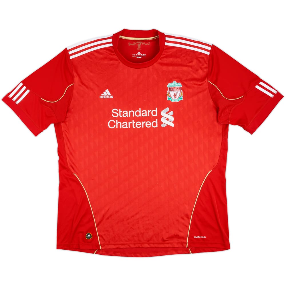 2010-12 Liverpool Home Shirt - 4/10 - (XXL)