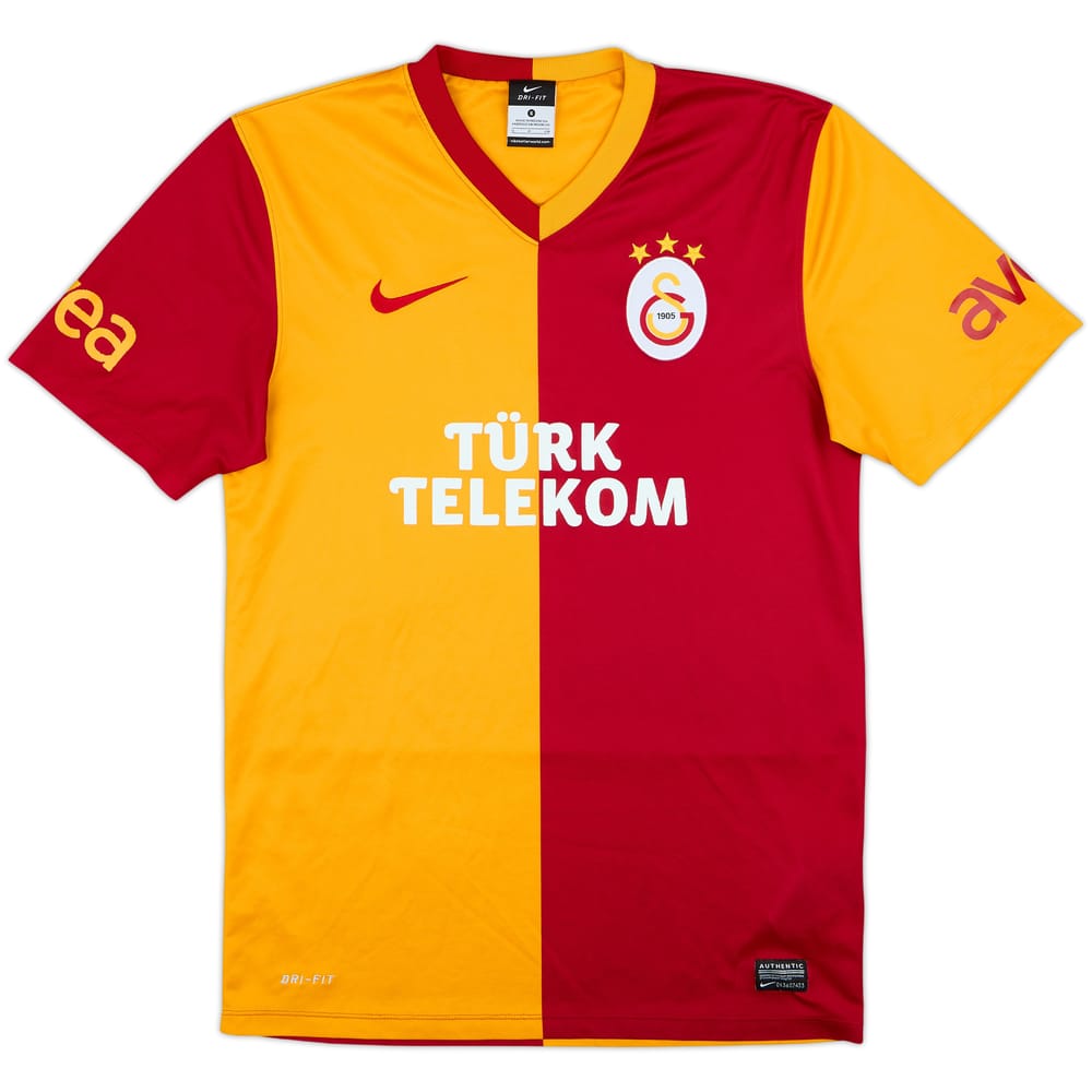 2012-13 Galatasaray Basic Home Shirt - 6/10 - (S)