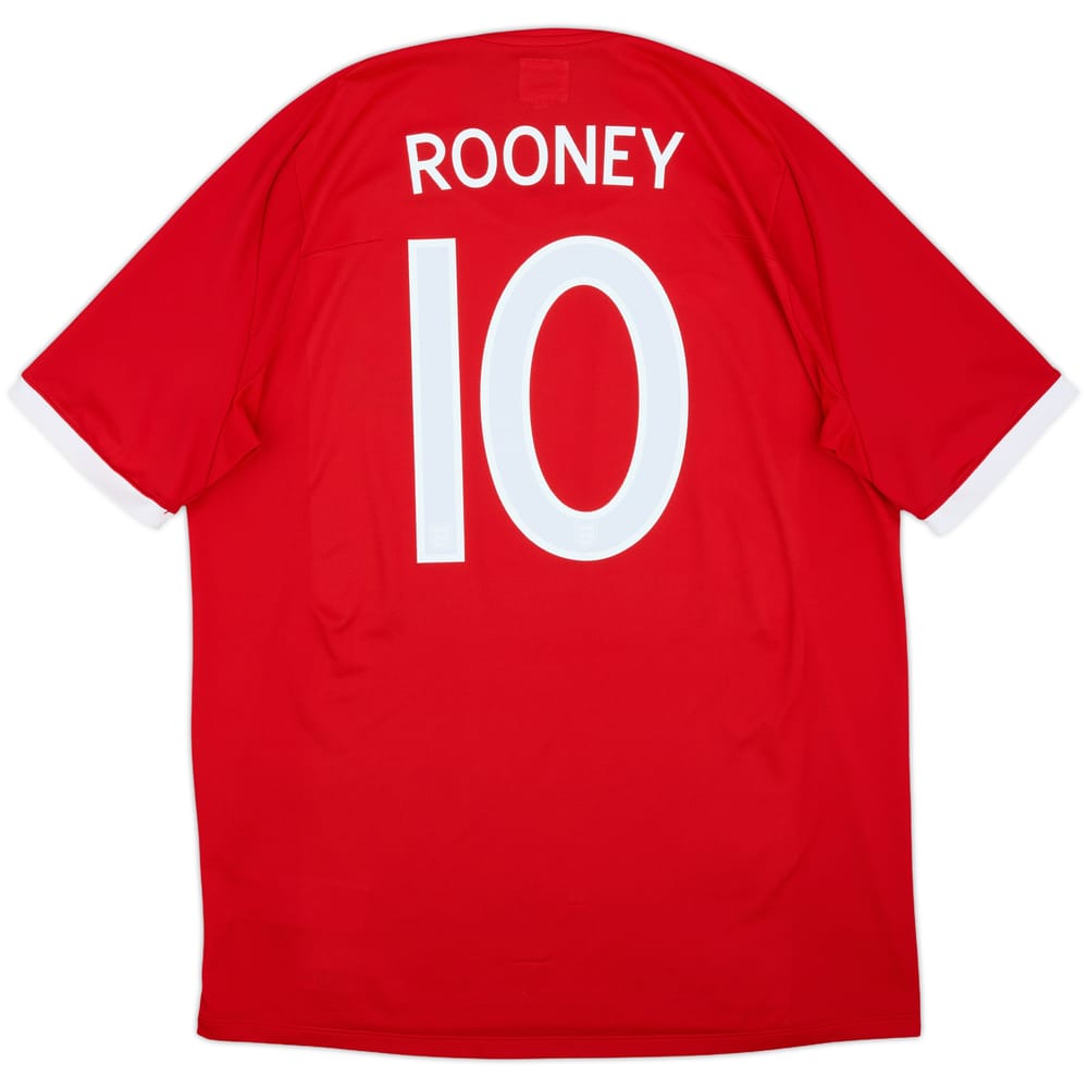 2010-11 England Away Shirt Rooney #10 - 10/10 - (XL)