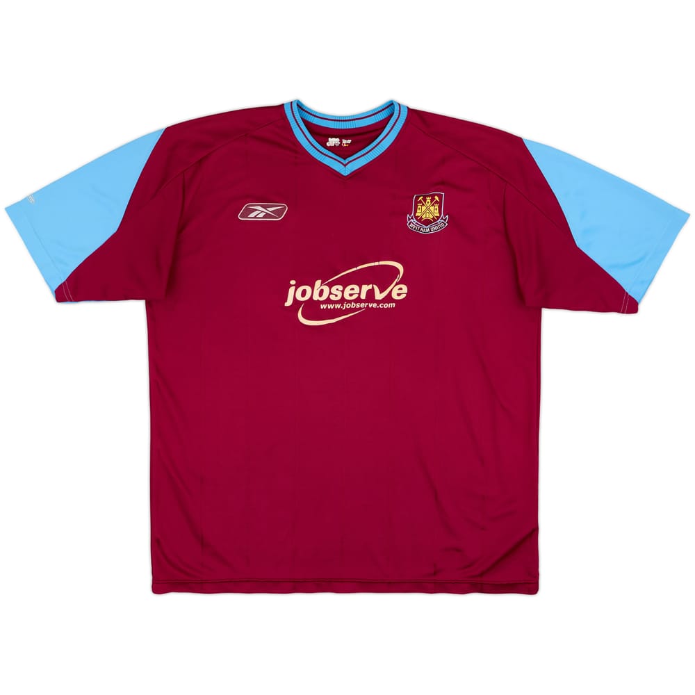2003-05 West Ham Home Shirt - 6/10 - (XL)