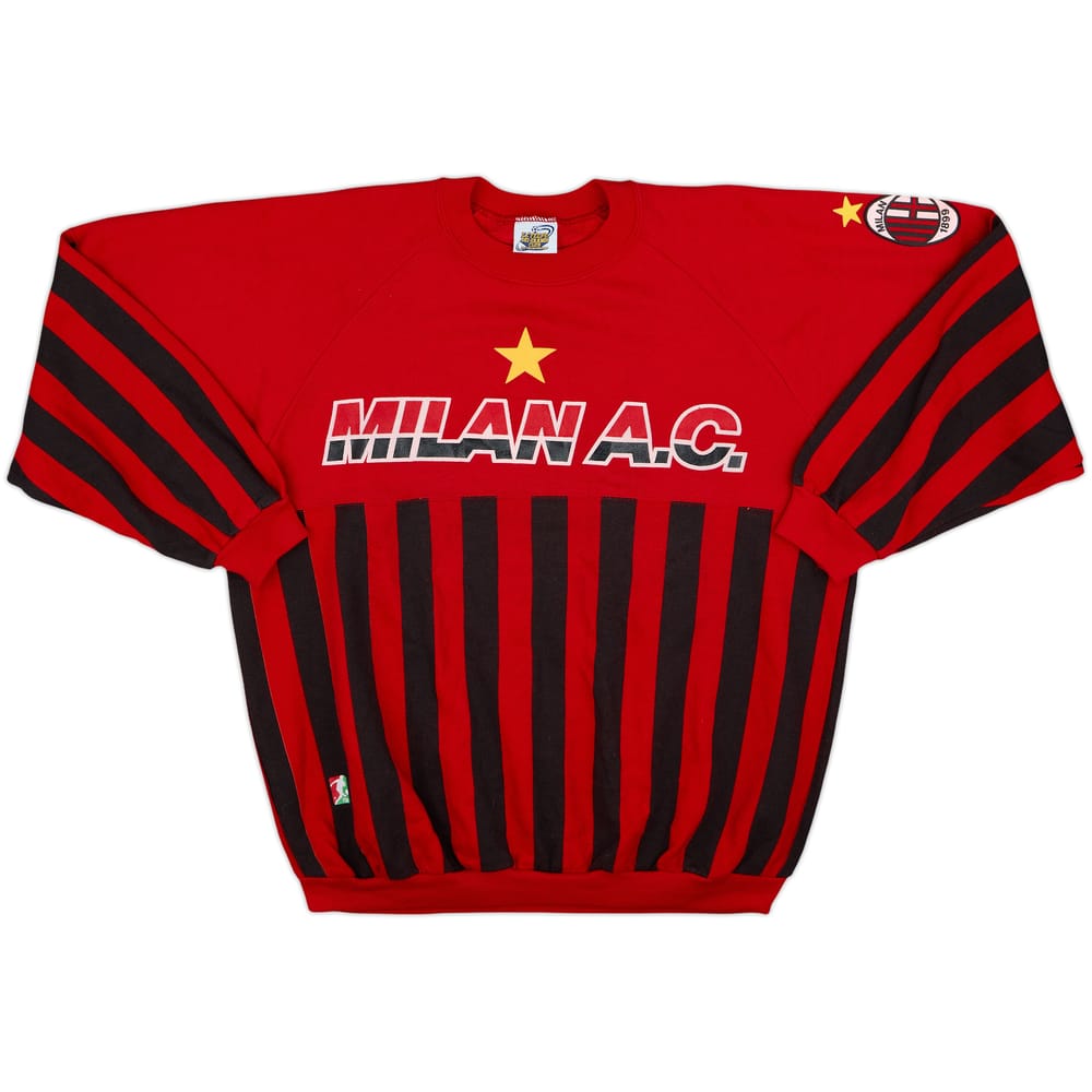 1990-91 AC Milan Le Felpe Dei Grandi Sweat Top - 8/10 - (L)
