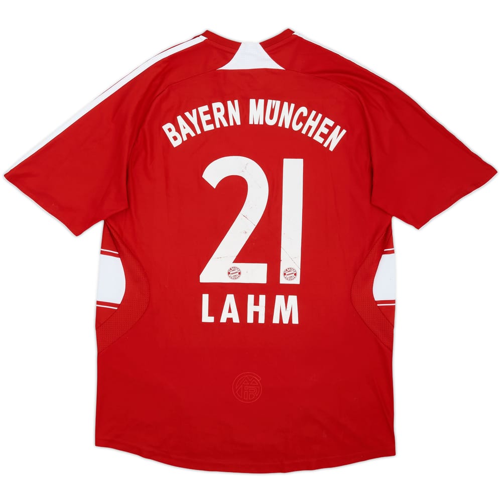 2007-08 Bayern Munich Home Shirt Lahm #21 - 6/10 - (M)