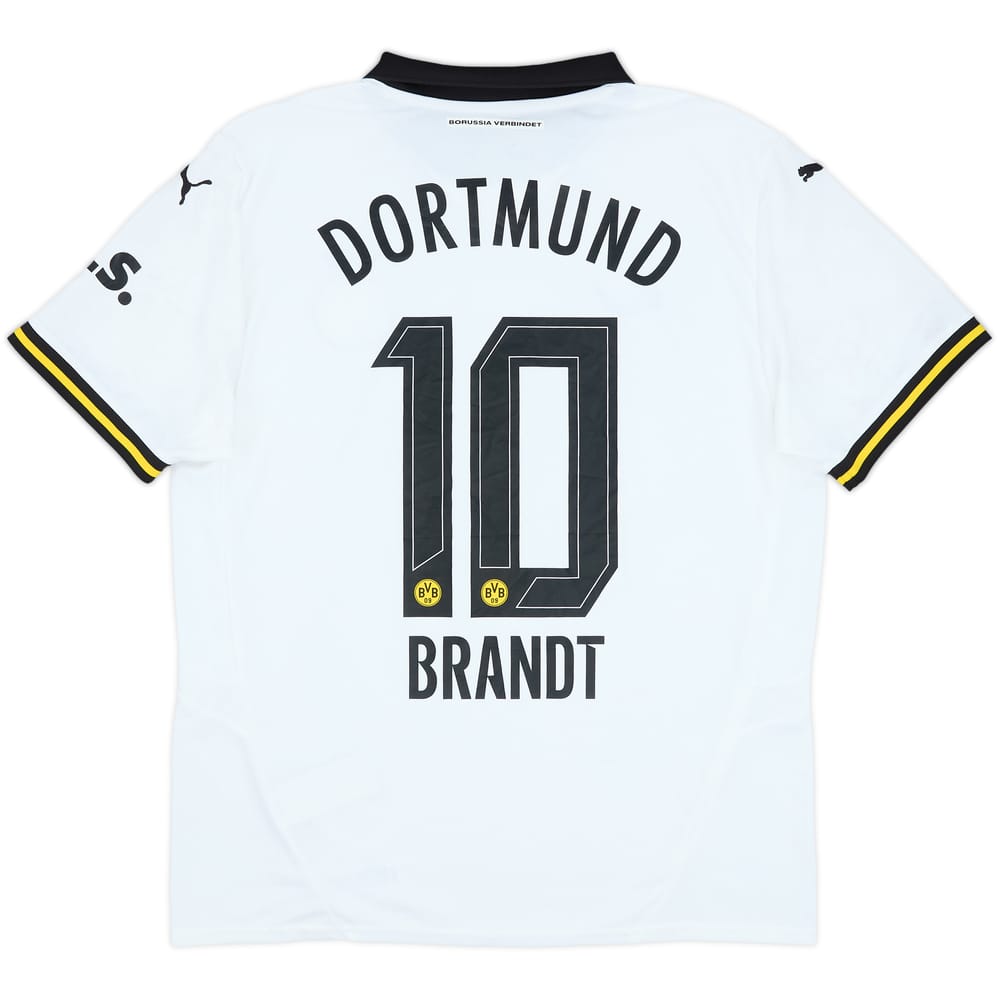 2024-25 Borussia Dortmund Third Shirt Brandt #10 - 6/10 - (L)