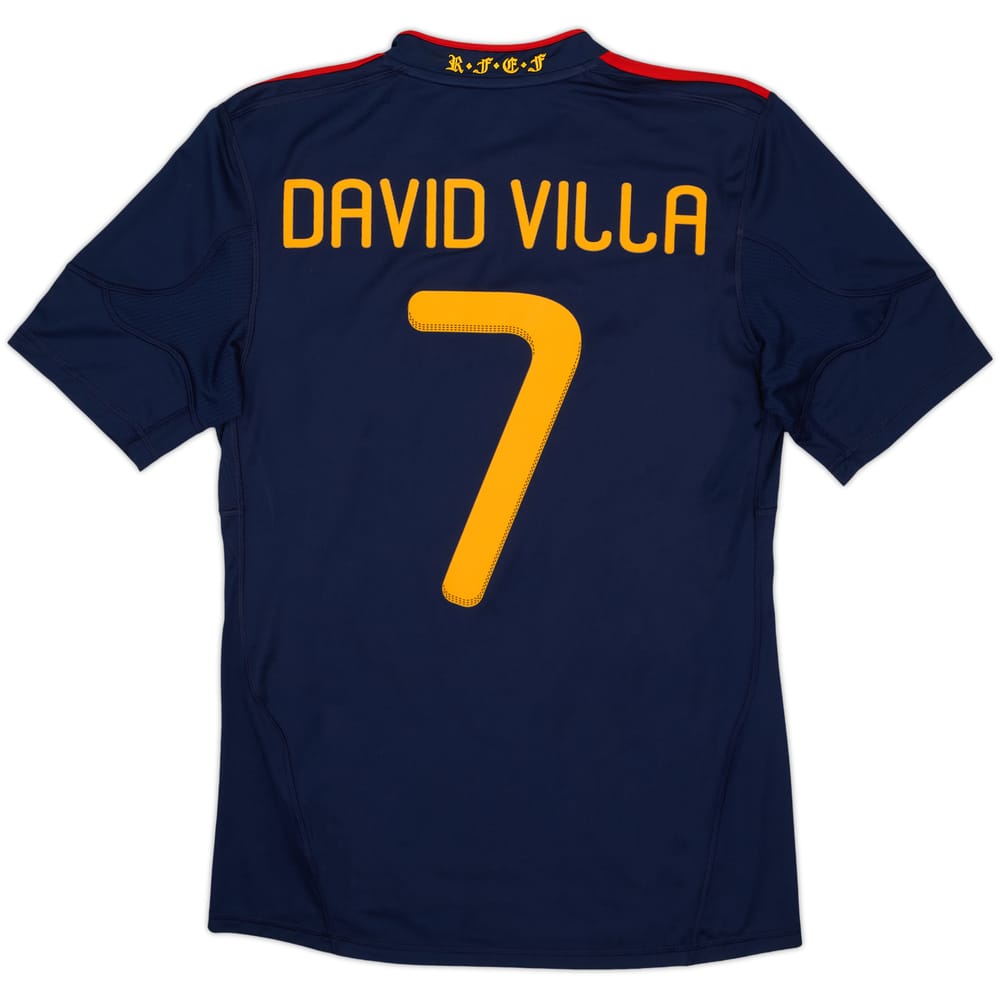2010-11 Spain Away Shirt David Villa #7 (S)