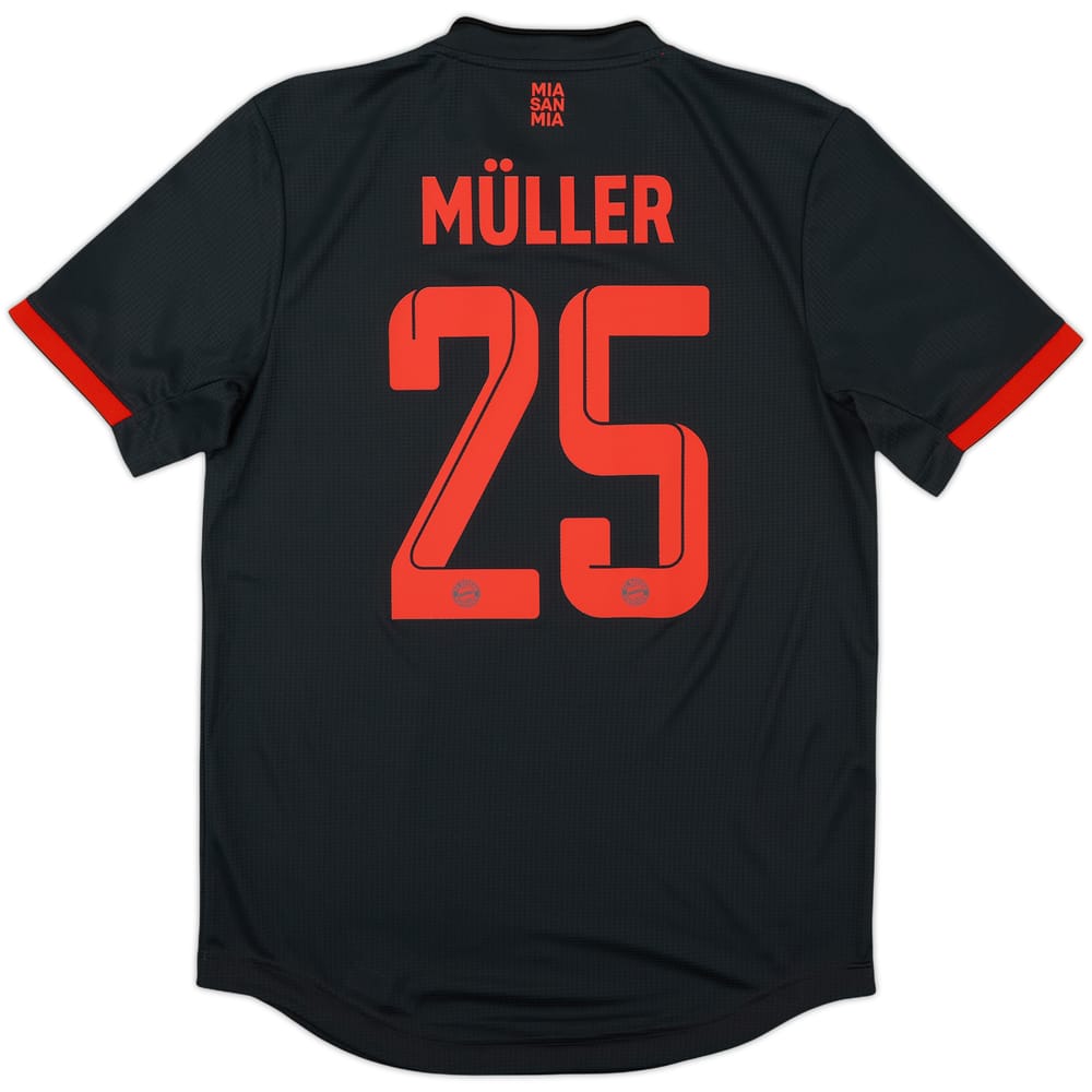 2022-23 Bayern Munich Authentic Third Shirt Muller #25 - 10/10 - (S)