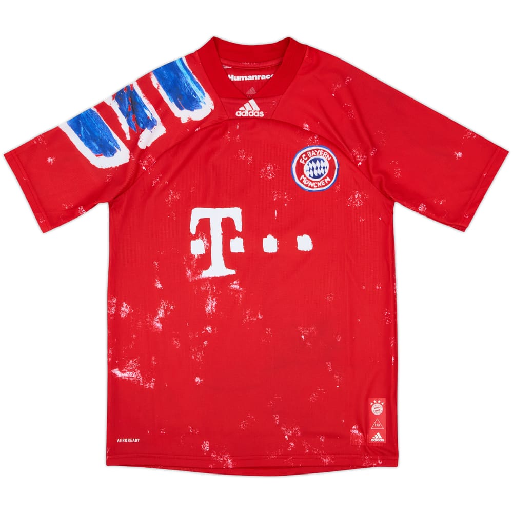 Camiseta de la cuarta equipación adidas x Humanrace del Bayern Munich 2020-21 - 9/10 - (XL.Niños)