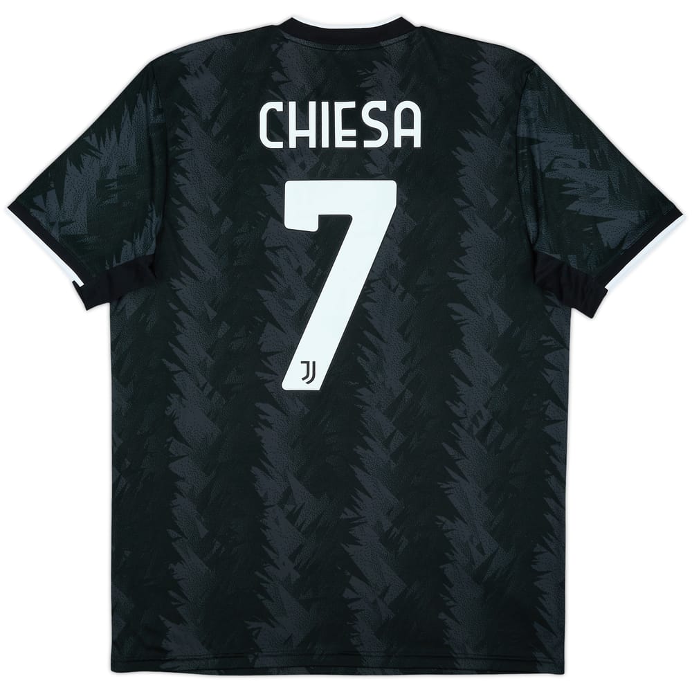 2022-23 Juventus Away Shirt Chiesa #7 - 10/10 - (L)