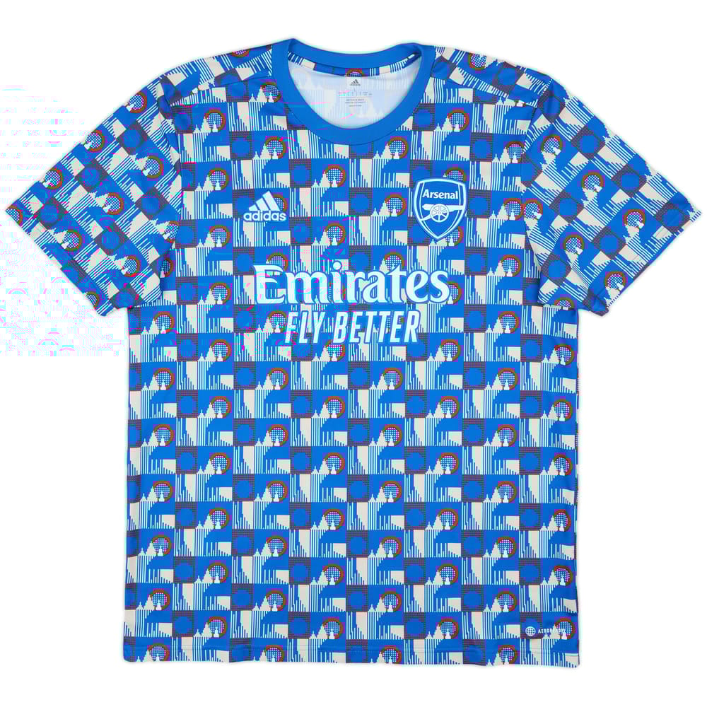 2021-22 Arsenal adidas x TFL Pre-Match Shirt - 10/10 - (L)