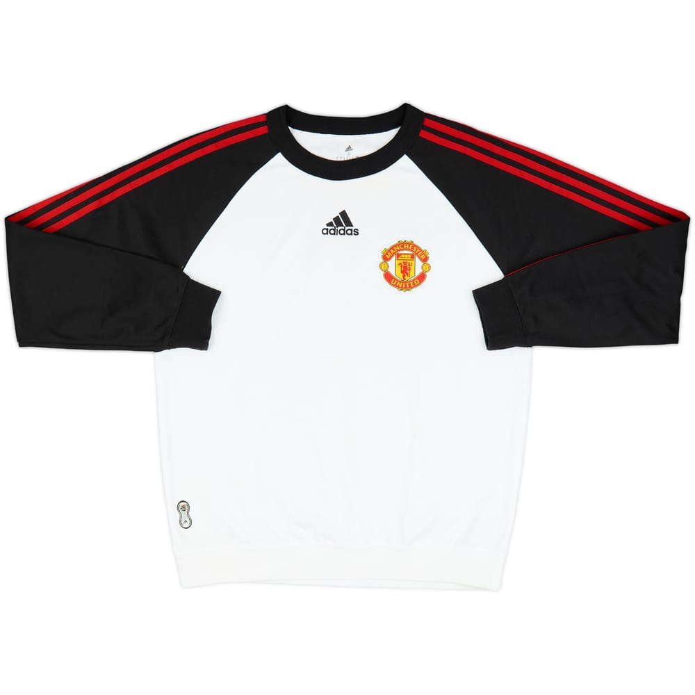 2021-22 Manchester United adidas Teamgeist Sweat Top - 7/10 - (S)