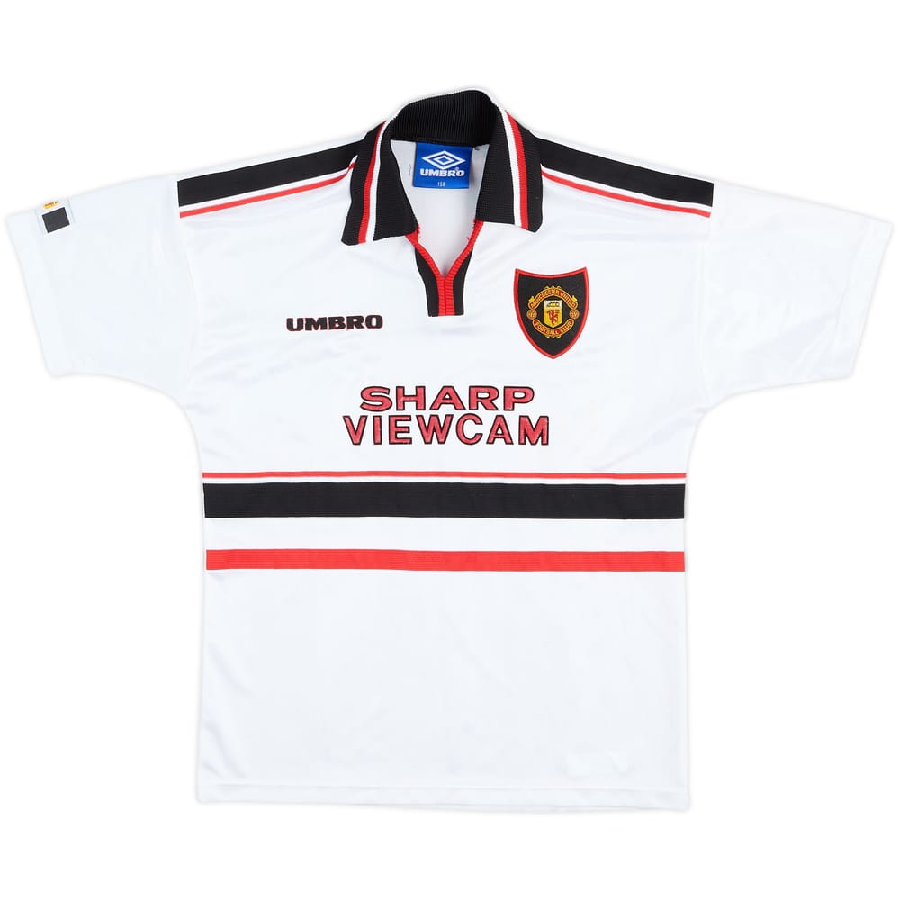 1997-99 Manchester United Away Shirt - 6/10 - (L.Boys)