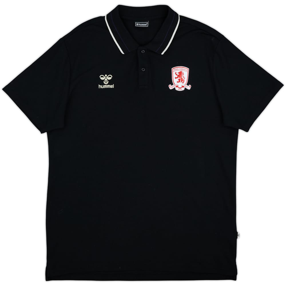 2018-19 Middlesbrough Hummel Polo Shirt - 8/10 - (XXL)