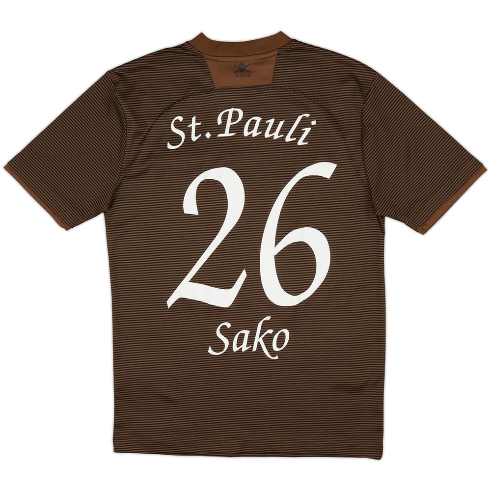 2008-09 St Pauli Home Shirt Sako #26 - 9/10 - (S)