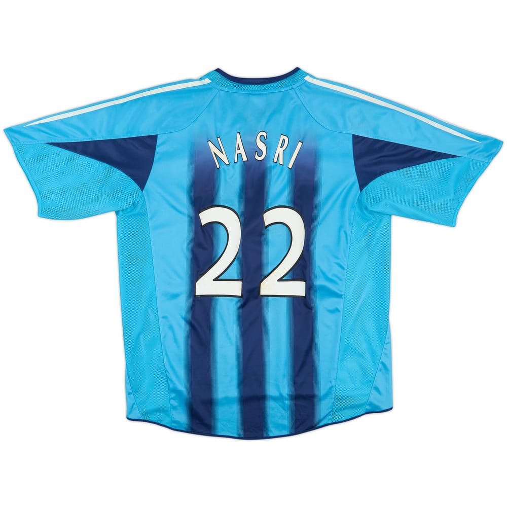 2004-05 Olympique Marseille Away Shirt Nasri #22 - 6/10 - (L)