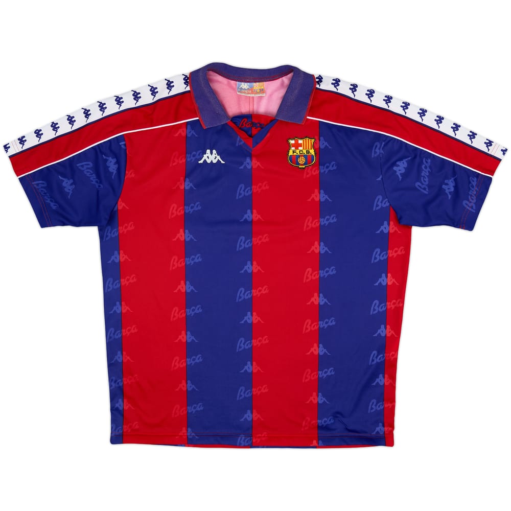1992-95 Barcelona Home Shirt - 8/10 - (XL)