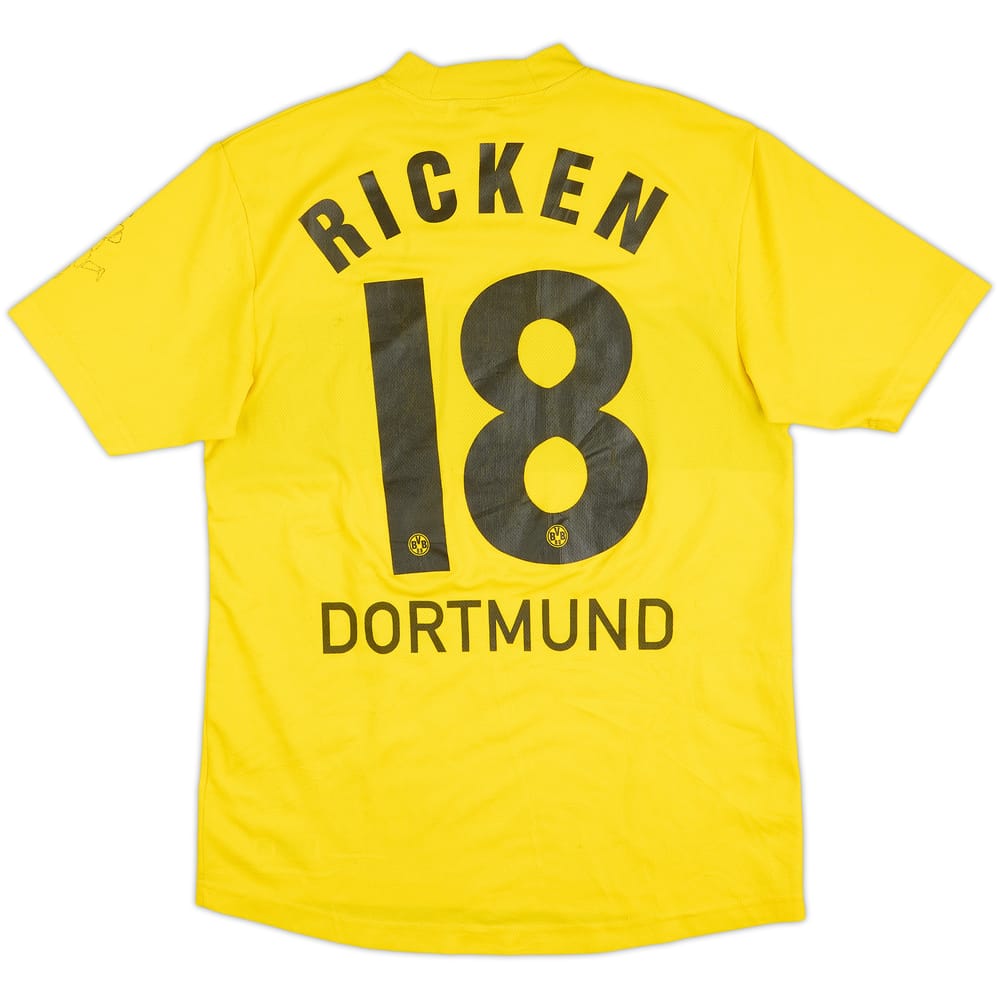 Camiseta de local del Borussia Dortmund 2002-03 Ricken #18 - 4/10 - (S)