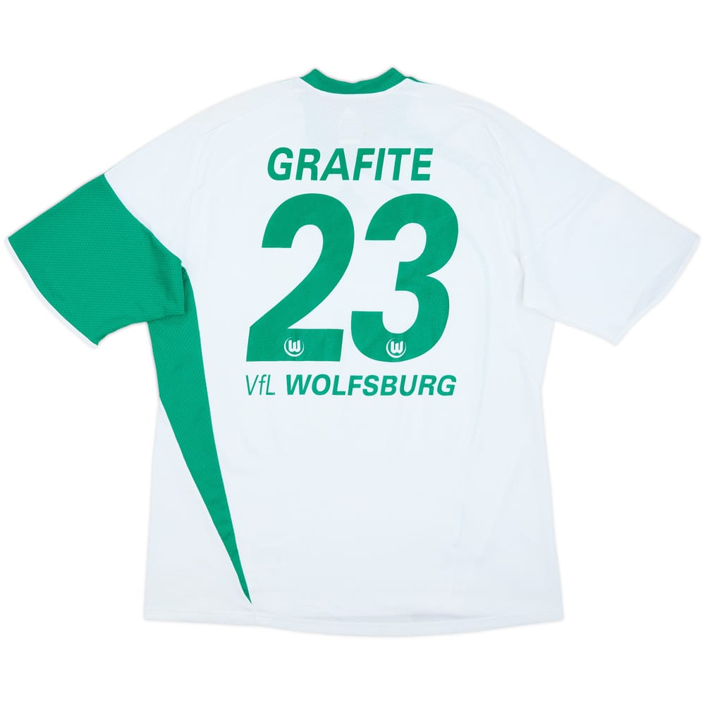 Camiseta de local del Wolfsburg 2009-10 Grafite #23 - 6/10 - (L)