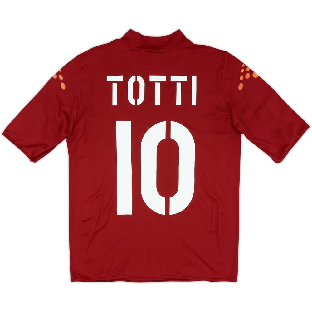 2003-04 Roma Home Shirt Totti #10 - 7/10 - (S)