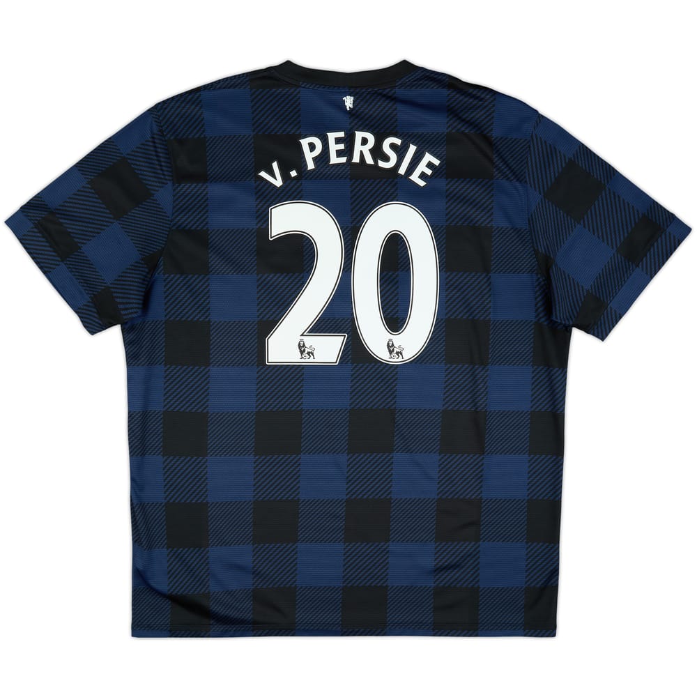 2013-14 Manchester United Away Shirt V.Persie #20 - 8/10 - (XXL)