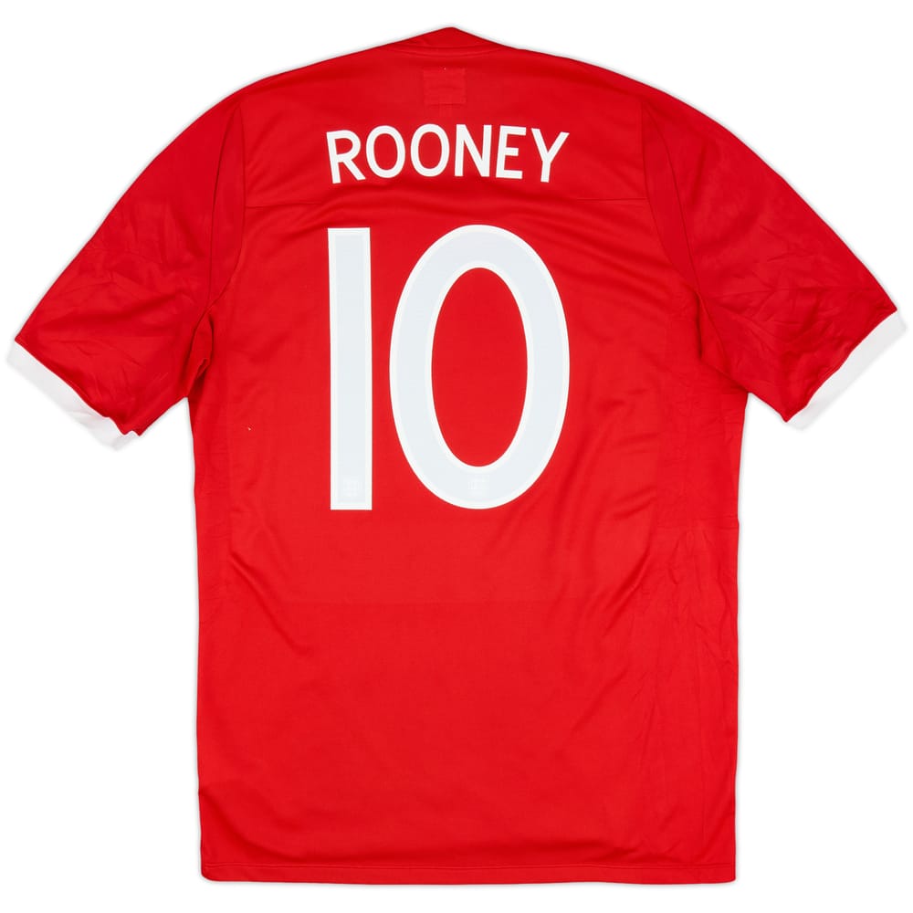 2010-11 England Away Shirt Rooney #10 - 8/10 - (M)