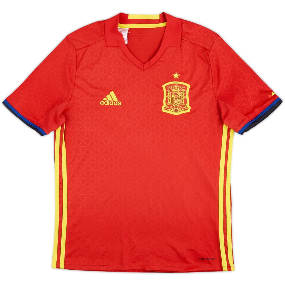 2016-17 Spain Home Shirt - 6/10 - (L.Boys)