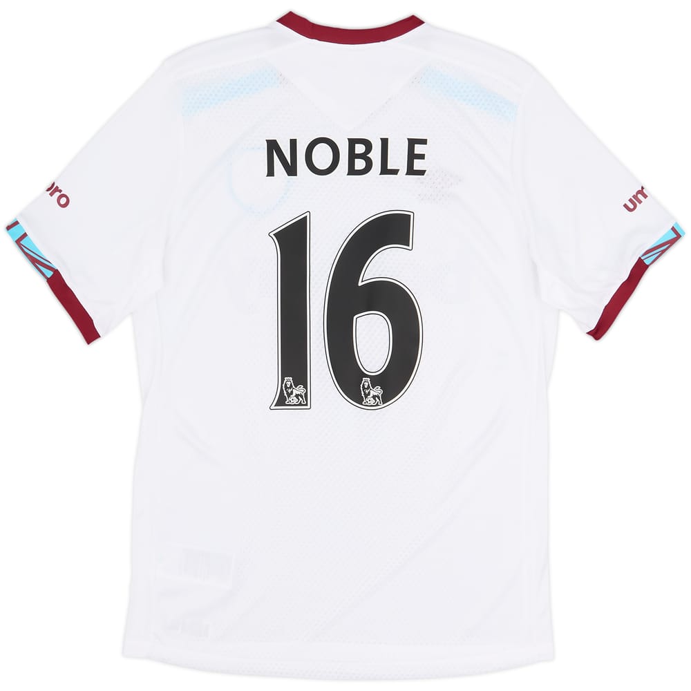 2016-17 West Ham Away Shirt Noble #16 (M)