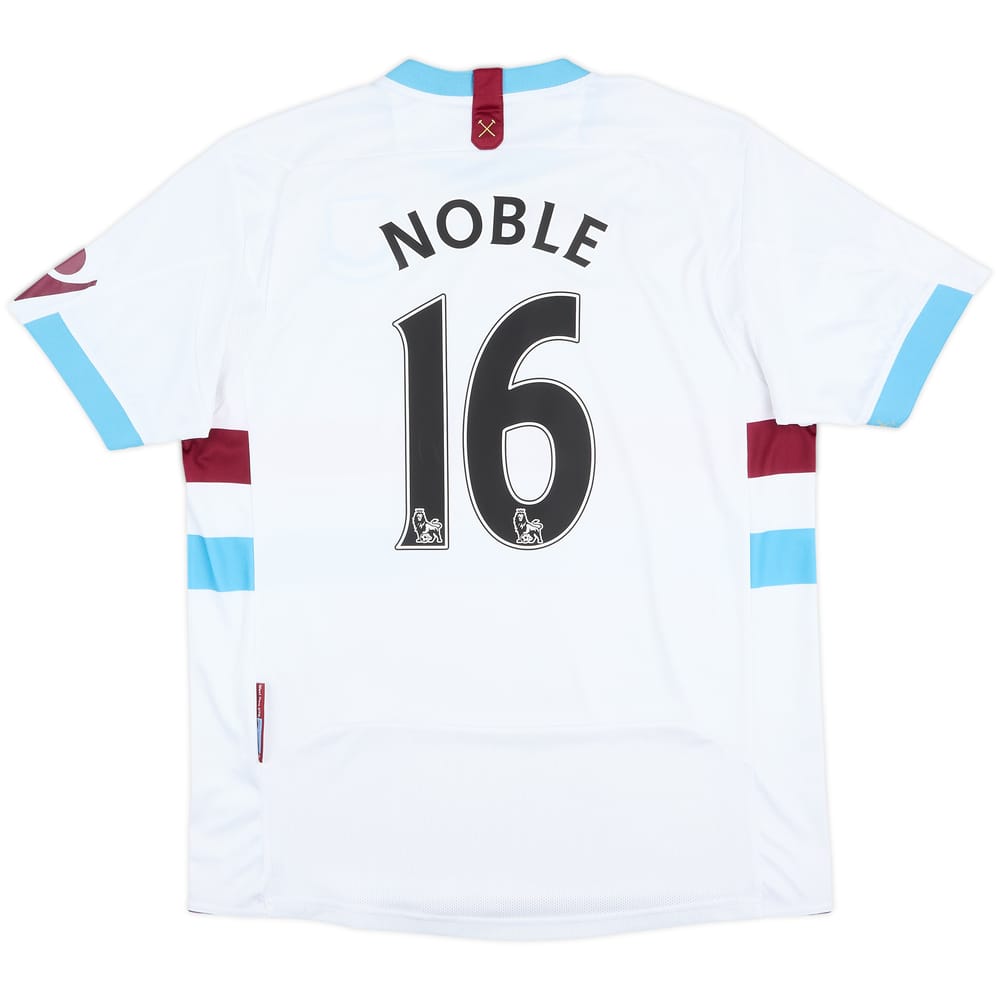 2010-12 West Ham Away Shirt Noble #16 - 8/10 - (L)