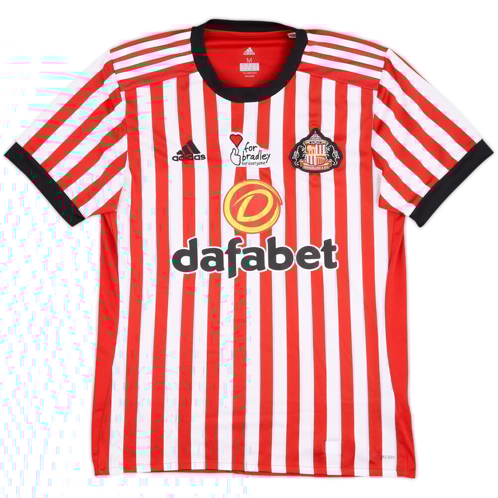 2017-18 Sunderland Home Shirt - 8/10 - (M)