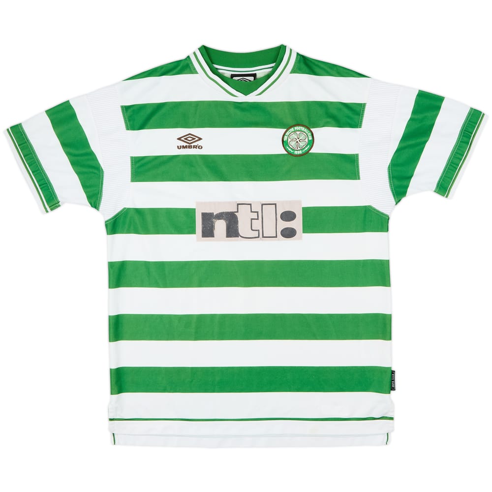 1999-01 Celtic Home Shirt - 5/10 - (XL)